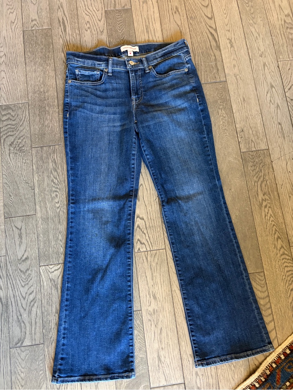 Lucky Brand Women's Blue Flare Jeans